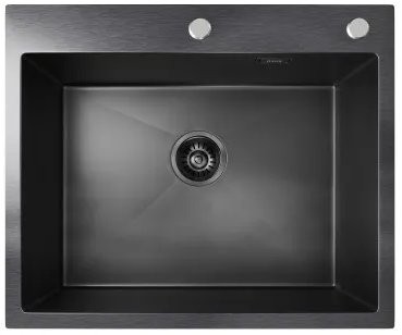 Мойка кухонная Axus LS-6050BM графит Мойка кухонная Axus LS-6050BM графит
