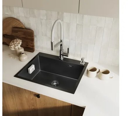 Мойка кухонная Axus LS-6050BM графит Мойка кухонная Axus LS-6050BM графит