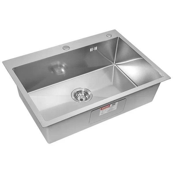 Мойка кухонная Arfeka ECO AR 700*500, коландер G, дозатор SATIN DECOR Мойка кухонная Arfeka ECO AR 700*500, коландер G, дозатор SATIN DECOR