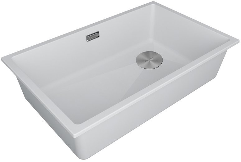 Мойка кухонная Paulmark LU74SK-WH 74x44 белый Мойка кухонная Paulmark LU74SK-WH 74x44 белый