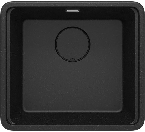 Мойка кухонная Deante Momi 50x45 графитовый металлик Мойка кухонная Deante Momi 50x45 графитовый металлик