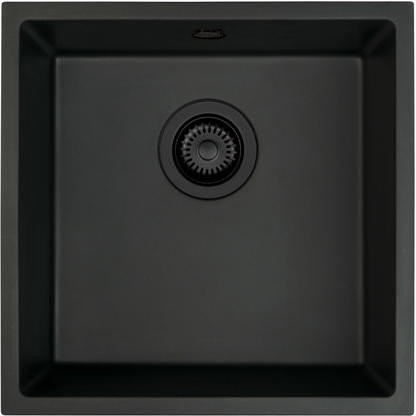 Мойка кухонная Deante Corda ZQA_N10A 44x44 черный Мойка кухонная Deante Corda ZQA_N10A 44x44 черный