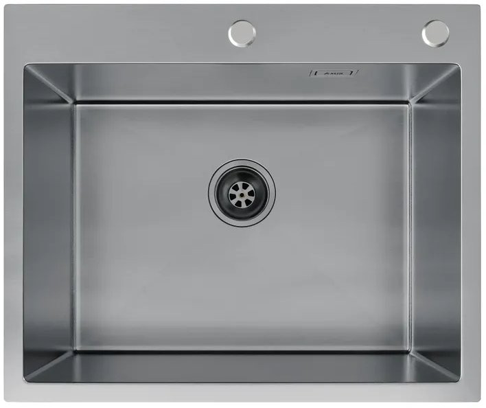Мойка кухонная Axus LS-6050S 60x50 с дозатором, сатин Мойка кухонная Axus LS-6050S 60x50 с дозатором, сатин