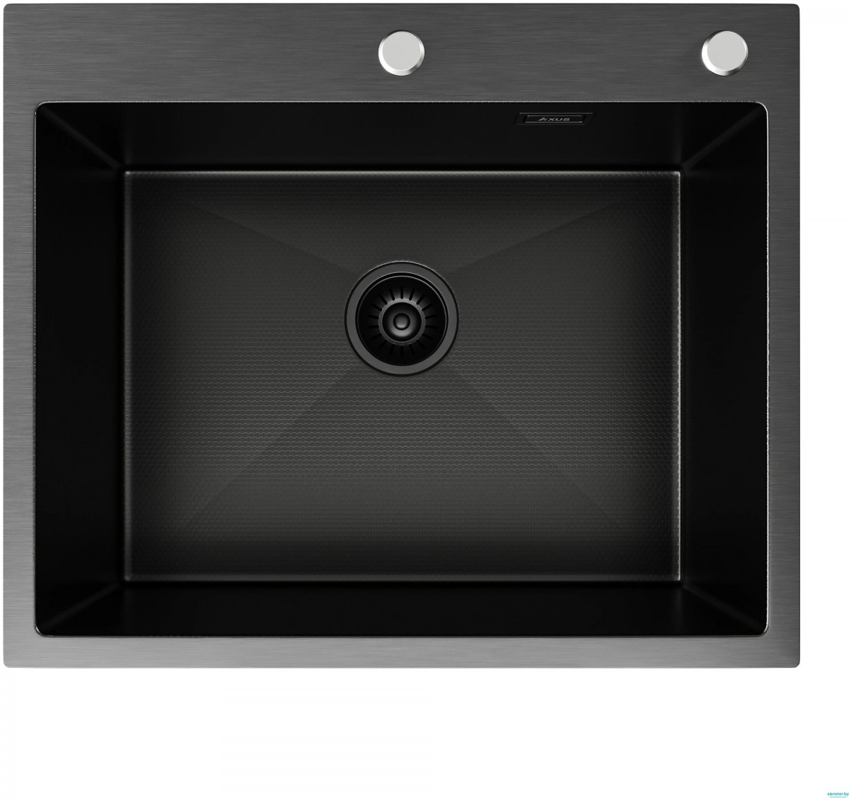 Мойка кухонная Axus LS-5044BD 50x44 черный декор Мойка кухонная Axus LS-5044BD 50x44 черный декор