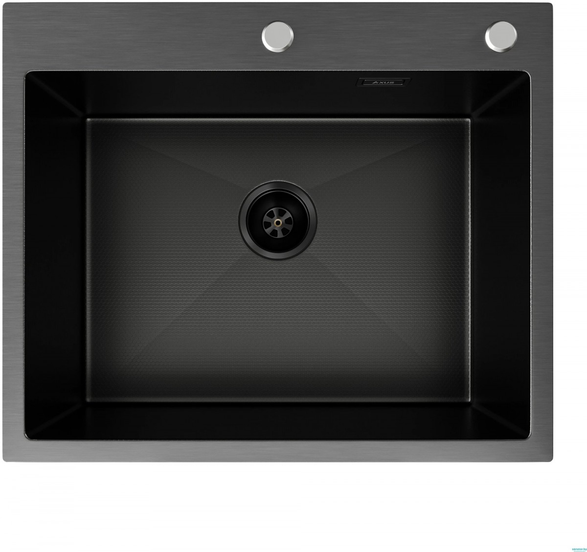 Мойка кухонная Axus LS-5044BD 50x44 черный декор Мойка кухонная Axus LS-5044BD 50x44 черный декор