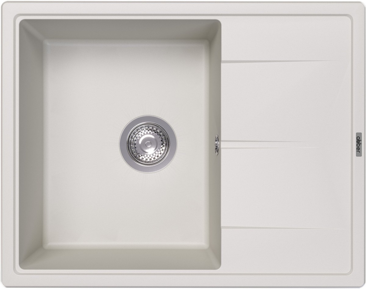 Мойка кухонная Abber Quarz AQ2903W 65x51 белый Мойка кухонная Abber Quarz AQ2903W 65x51 белый