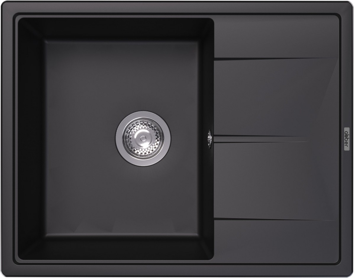 Мойка кухонная Abber Quarz AQ2903B 65x51 черный Мойка кухонная Abber Quarz AQ2903B 65x51 черный