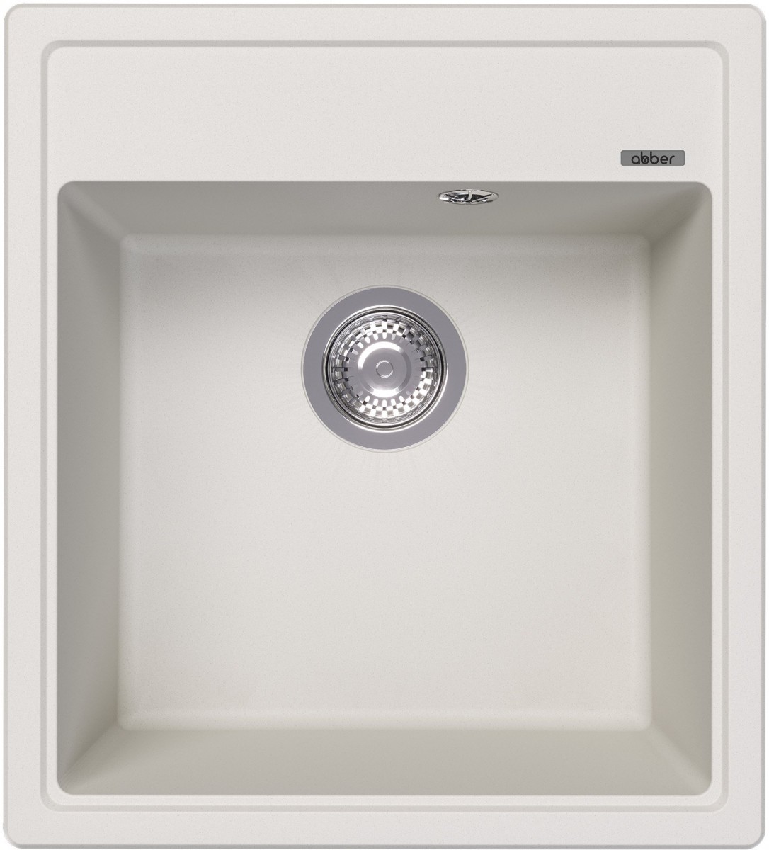 Мойка кухонная Abber Quarz AQ2901W 46x51 белый Мойка кухонная Abber Quarz AQ2901W 46x51 белый