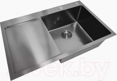 Мойка кухонная STELLAR Decor S7850NB-R-D (нано черный) Мойка кухонная STELLAR Decor S7850NB-R-D (нано черный)