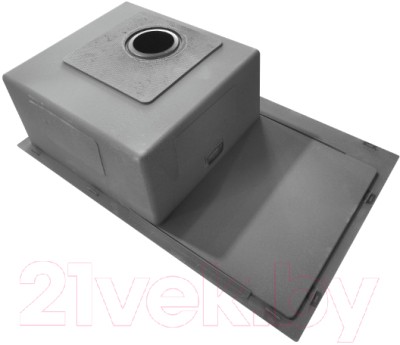 Мойка кухонная STELLAR Decor S7850NB-R-D (нано черный) Мойка кухонная STELLAR Decor S7850NB-R-D (нано черный)