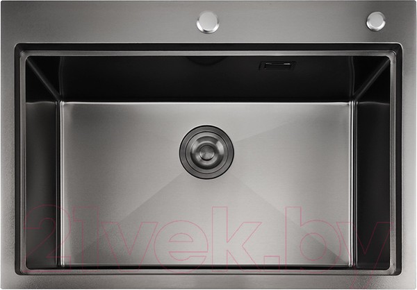 Мойка кухонная STELLAR S7050NB-A (нано черный, c доской) Мойка кухонная STELLAR S7050NB-A (нано черный, c доской)