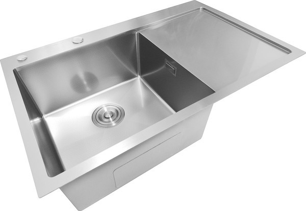Мойка кухонная STELLAR Decor S7850S-L-D (сатин) Мойка кухонная STELLAR Decor S7850S-L-D (сатин)