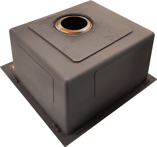 Мойка кухонная Asteria A6050NB-D (черный декор) Мойка кухонная Asteria A6050NB-D (черный декор)
