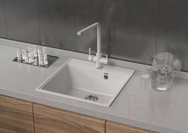 Мойка кухонная Ulgran Quartz Forte 505-01 (жасмин) Мойка кухонная Ulgran Quartz Forte 505-01 (жасмин)