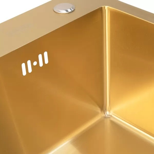 Мойка кухонная Arfeka ECO AR 700*500, коландер, дозатор GOLD Мойка кухонная Arfeka ECO AR 700*500, коландер, дозатор GOLD