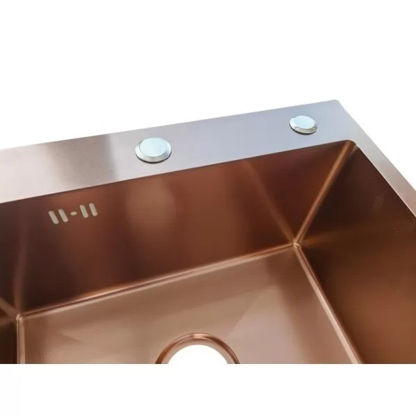 Мойка кухонная Wisent 5050GM-C Декор Зерно-Розовое Золото Мойка кухонная Wisent 5050GM-C Декор Зерно-Розовое Золото