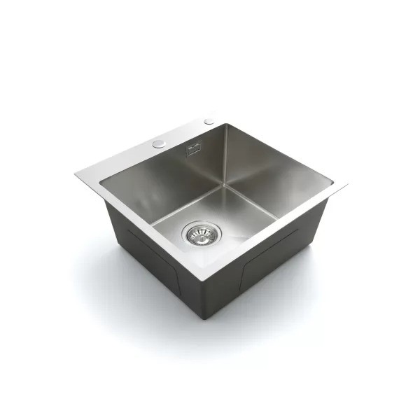 Мойка кухонная BLANTEK LS-5050H Honeycomb текстура нержавеющая сталь Мойка кухонная BLANTEK LS-5050H Honeycomb текстура нержавеющая сталь