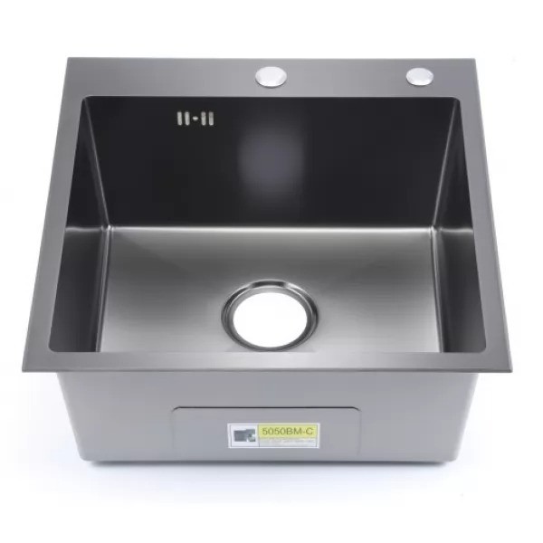 Мойка кухонная Wisent 5050BM-C Декор Зерно-Графит Мойка кухонная Wisent 5050BM-C Декор Зерно-Графит