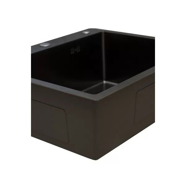 Мойка кухонная Blantek FS-5848HN Honeycomb Nano Black ECO вороненая сталь Мойка кухонная Blantek FS-5848HN Honeycomb Nano Black ECO вороненая сталь