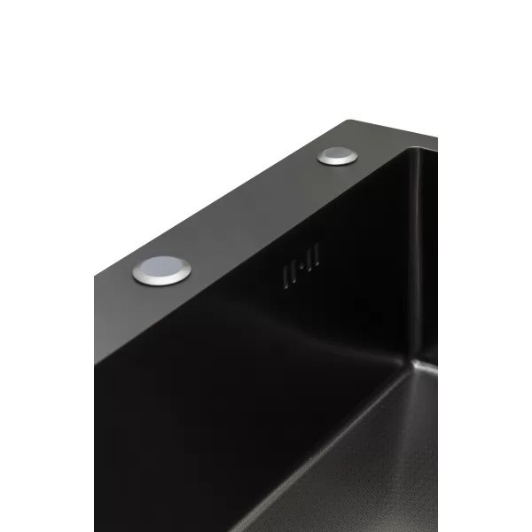 Мойка кухонная Blantek FS-5848HN Honeycomb Nano Black ECO вороненая сталь Мойка кухонная Blantek FS-5848HN Honeycomb Nano Black ECO вороненая сталь