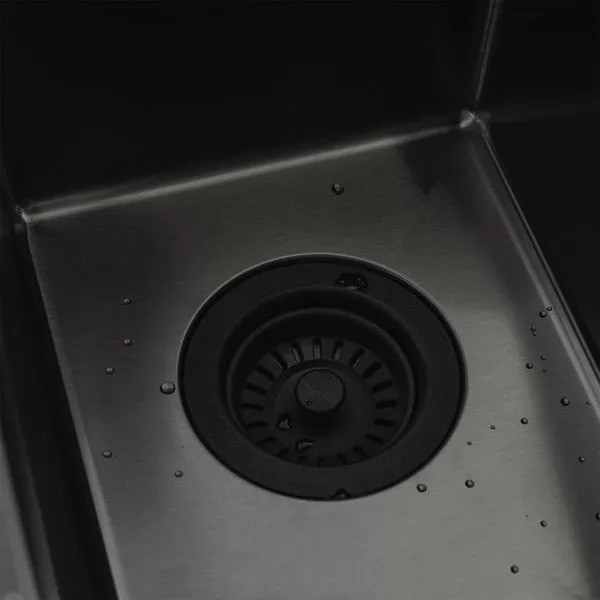Мойка кухонная Wisent WS-33045B графит Мойка кухонная Wisent WS-33045B графит