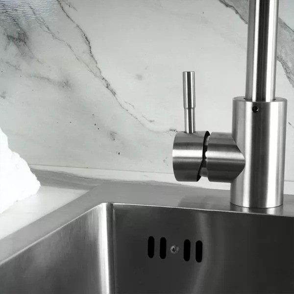 Мойка кухонная Wisent WS-33045-114 сатин Мойка кухонная Wisent WS-33045-114 сатин