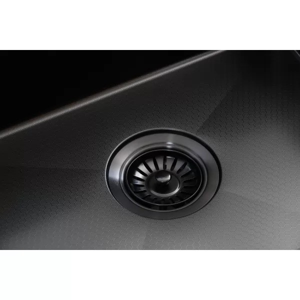 Мойка кухонная Blantek FS-5050HN Honeycomb Nano Black ECO вороненая сталь Мойка кухонная Blantek FS-5050HN Honeycomb Nano Black ECO вороненая сталь