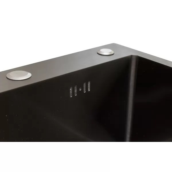 Мойка кухонная Blantek FS-5050B Nano Black ECO вороненая сталь Мойка кухонная Blantek FS-5050B Nano Black ECO вороненая сталь