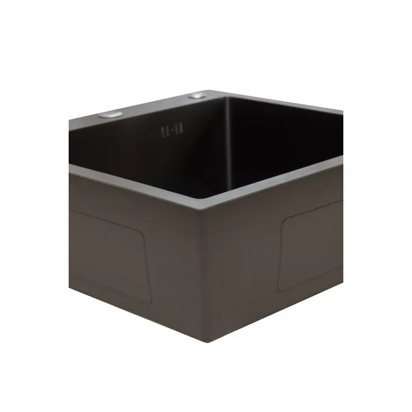 Мойка кухонная Blantek FS-5050B Nano Black ECO вороненая сталь Мойка кухонная Blantek FS-5050B Nano Black ECO вороненая сталь