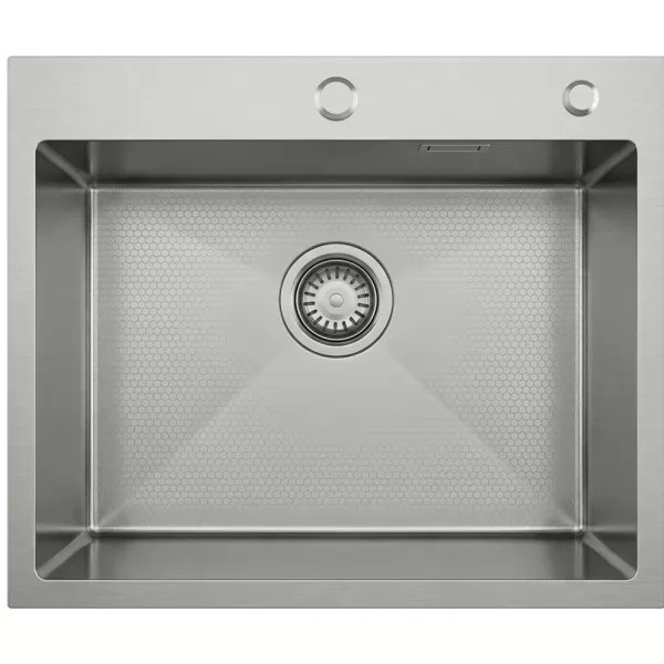 Мойка кухонная BLANTEK LS-5848H Honeycomb texture текстура нержавеющая сталь Мойка кухонная BLANTEK LS-5848H Honeycomb texture текстура нержавеющая сталь
