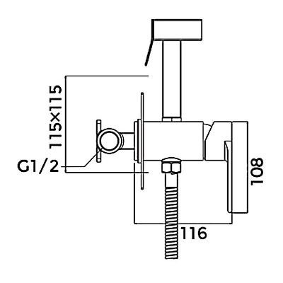 Смеситель Gappo G7299-20 Смеситель Gappo G7299-20
