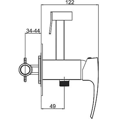 Смеситель Gappo G7207-6 Смеситель Gappo G7207-6