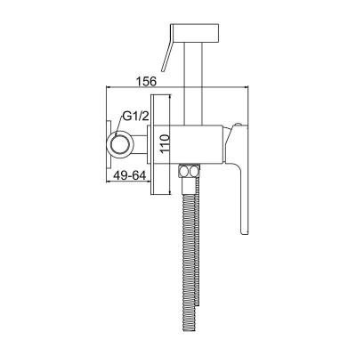 Смеситель Gappo G7217-3 (золотой) Смеситель Gappo G7217-3 (золотой)