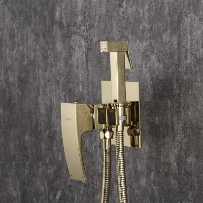 Смеситель Gappo G7207-3 (золотой) Смеситель Gappo G7207-3 (золотой)