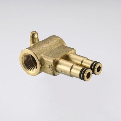 Смеситель Gappo G7207-3 (золотой) Смеситель Gappo G7207-3 (золотой)