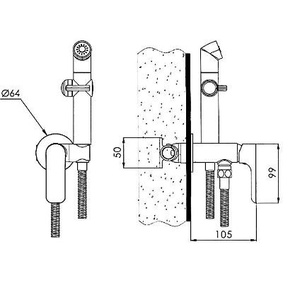 Смеситель Gappo G7248-1 Смеситель Gappo G7248-1