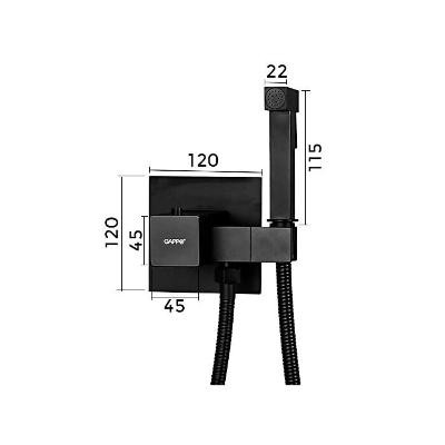 Смеситель Gappo G7207-60 Смеситель Gappo G7207-60
