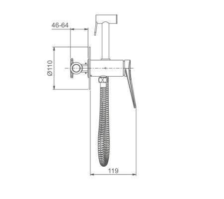 Смеситель Gappo G7210-3 Смеситель Gappo G7210-3