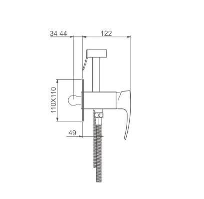 Смеситель Gappo G7207-33 Смеситель Gappo G7207-33