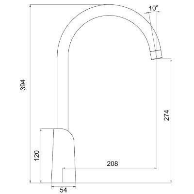 Смеситель Gappo G4003-8 Смеситель Gappo G4003-8