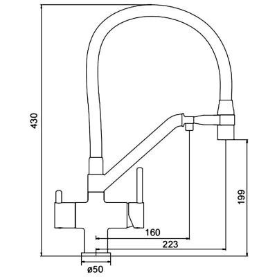 Смеситель Gappo G4398-83 Смеситель Gappo G4398-83