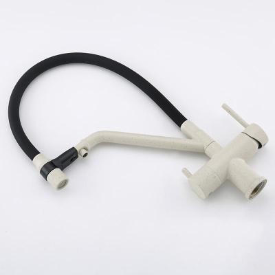 Смеситель Gappo G4398-81 (белый камень) Смеситель Gappo G4398-81 (белый камень)