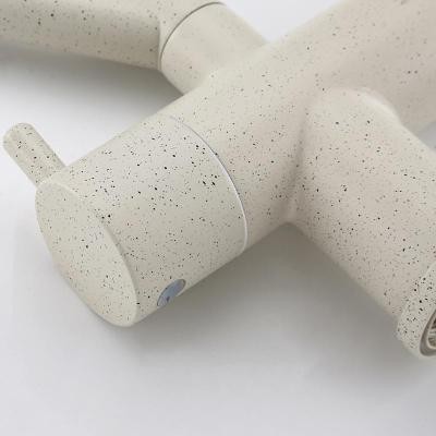 Смеситель Gappo G4398-81 (белый камень) Смеситель Gappo G4398-81 (белый камень)