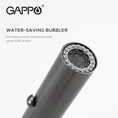 Смеситель Gappo G4398-51 (оружейная сталь) Смеситель Gappo G4398-51 (оружейная сталь)