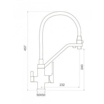 Смеситель Gappo G4317-6 Смеситель Gappo G4317-6