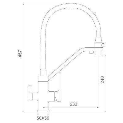 Смеситель Gappo G4318 Смеситель Gappo G4318