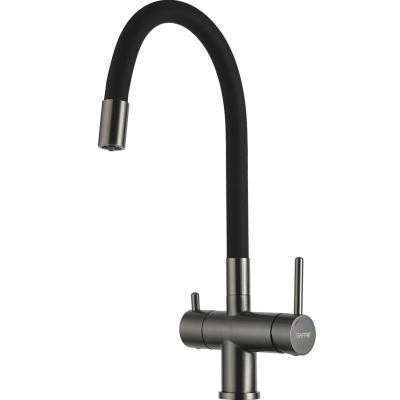 Смеситель Gappo G4398-39 (оружейная сталь) Смеситель Gappo G4398-39 (оружейная сталь)