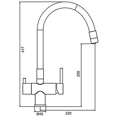 Смеситель Gappo G4398-33 Смеситель Gappo G4398-33