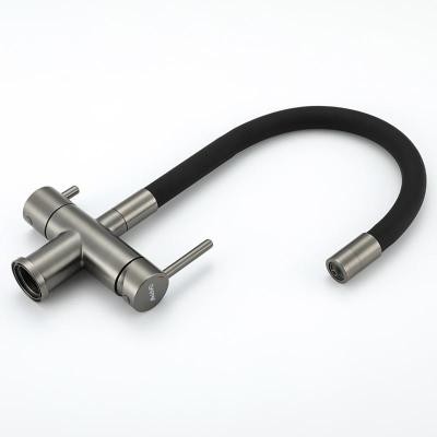 Смеситель Gappo G4398-39 (оружейная сталь) Смеситель Gappo G4398-39 (оружейная сталь)