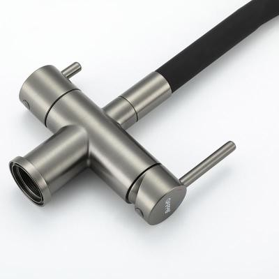 Смеситель Gappo G4398-39 (оружейная сталь) Смеситель Gappo G4398-39 (оружейная сталь)
